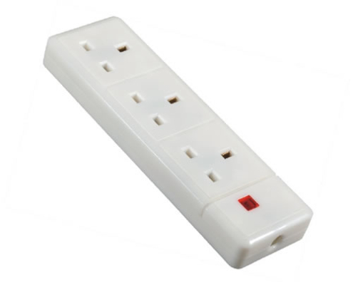 XH033C/D/E BS 1363 UK Multi-Socket Power Strip with Switch for Home & Office