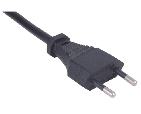 XH015A CEI 23-16 Italy/Denmark 2-Pin Power Cord for Small Appliances XH015A CEI 23-16 Italy/Denmark 2-Pin Power Cord for Small Appliances