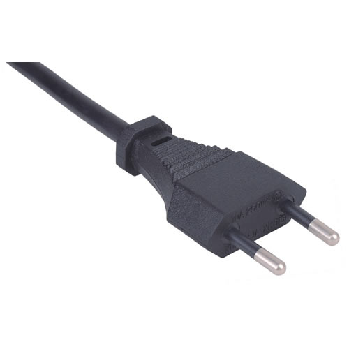 XH015A CEI 23-16 Italy/Denmark 2-Pin Power Cord for Small Appliances XH015A CEI 23-16 Italy/Denmark 2-Pin Power Cord for Small Appliances