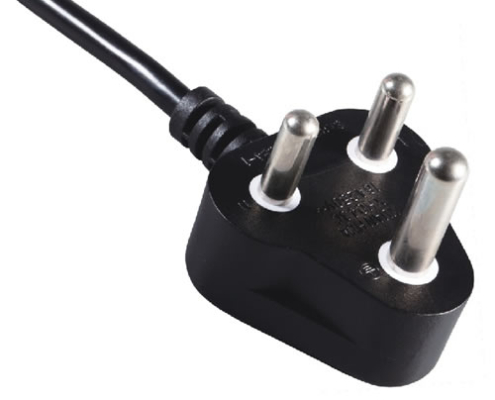 XH043C SANS 164 South Africa 3-Pin Power Cord for High-Power Appliances XH043C SANS 164 South Africa 3-Pin Power Cord for High-Power Appliances