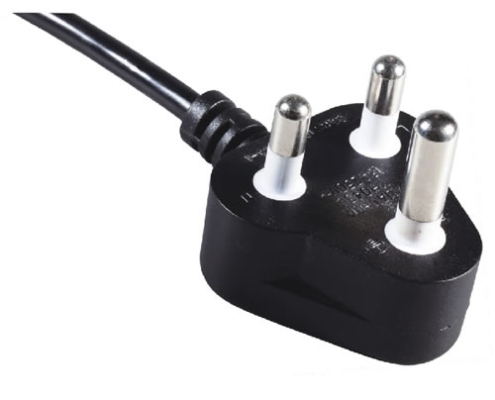 XH043D SANS 164 South Africa 3-Pin Power Cord for High-Power Appliances XH043D SANS 164 South Africa 3-Pin Power Cord for High-Power Appliances