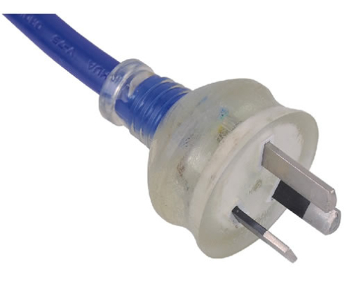 XH024A Australia SAA 3-Pin Transparent Power Cord for Heavy-Duty Appliances
