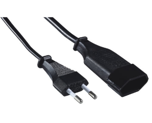 XH01-Z European 2-Pin Flat Plug Power Extension Cord XH01-Z European 2-Pin Flat Plug Power Extension Cord