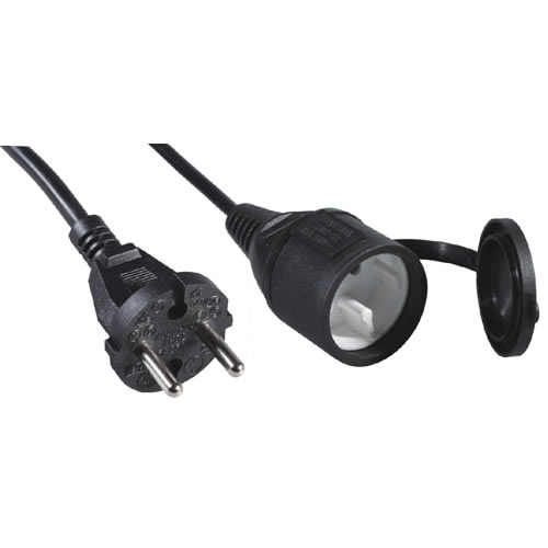 XH02-S2 Waterproof European 2-Pin Power Extension Cord XH02-S2 Waterproof European 2-Pin Power Extension Cord