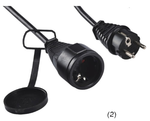XH-03C/XH03-S3 IP44 Waterproof Schuko Extension Cord 16A 250V XH-03C/XH03-S3 IP44 Waterproof Schuko Extension Cord 16A 250V