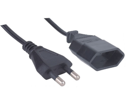 XH01-T NF Certified 2-Pin Europlug Extension Cord 2.5A 250V