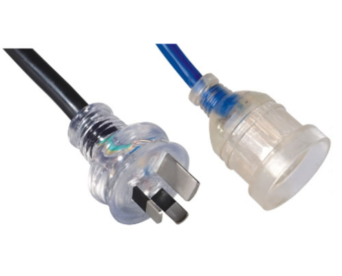 XH024A/XH026C SAA Certified Transparent Australian Extension Cord 10A XH024A/XH026C SAA Certified Transparent Australian Extension Cord 10A