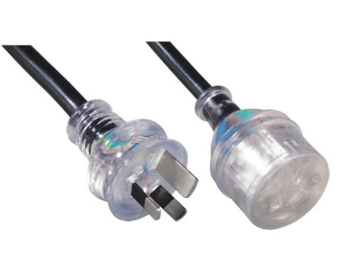 XH024A/XH026F SAA Transparent Australian Extension Cord XH024A/XH026F SAA Transparent Australian Extension Cord