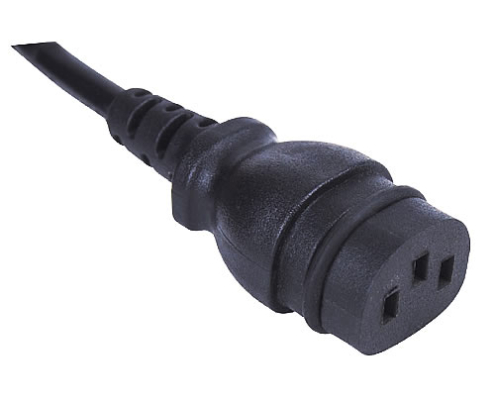 XC13-F (XH006F) IEC C13 3-Pin Power Connector for Computers & Servers, UL/VDE Certified