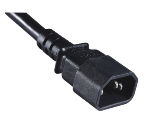 XC14 (SZ3) IEC C14 3-Pin Power Inlet Connector for PDU & Server Racks, UL/VDE/CCC Certified