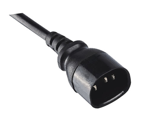 XH007F IEC C14 3-Pin Power Inlet Connector for Servers & Industrial Equipment, Multi-Certified