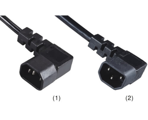 XC14-D (XH007D) IEC C14 3-Pin Power Inlet Connector for Servers & Industrial Equipment, Multi-Certified