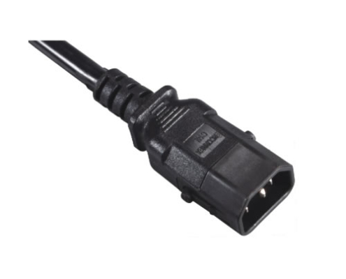 XC14-E (XH007H) IEC C14 3-Pin Power Inlet Connector for Servers & Industrial Equipment, Multi-Certified