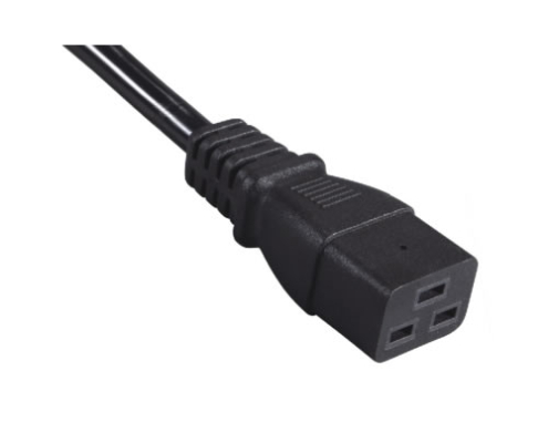 XC19 (ST6) IEC C19 3-Pin Power Inlet Connector for Servers & Industrial Equipment, UL & CSA Certified